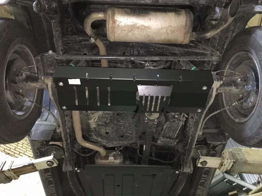 Защита заднего моста (2 мм, сталь) для Suzuki Jimny 2019- (V - 1.5 AT/MT 4WD) Sheriff.23.4036