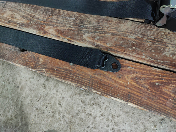 Ремень передний левый Mercedes C-Class (W205) 14-23 Б/У Оригинал A2058603985