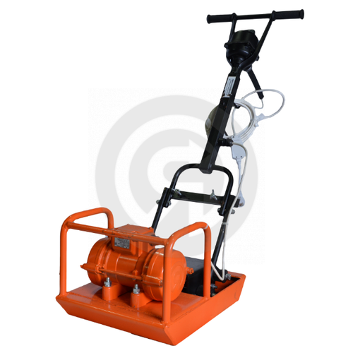 Виброплита электрическая КРАСНЫЙ МАЯК ВУ-05-45 - [44 кг / 5 кН / 42V]