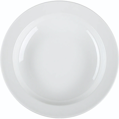 Тарелка глубокая «Белая» Принц;фарфор;D=225,H=39мм;белый (Цвет: белый)