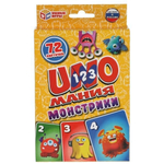 Уномания "Монстрики" карточки 72 шт. 4680107915191 (Умные игры)