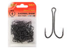 Крючки Saikyo двойн.Normal Shank KH-11041  № 4 BN (100шт)