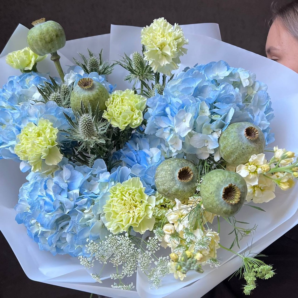 Авторский букет «Ночь без сна»/ Цветы/ букет от RoseMarkt