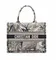 Сумка для женщин Dior Book Tote, модель маленького формата синий