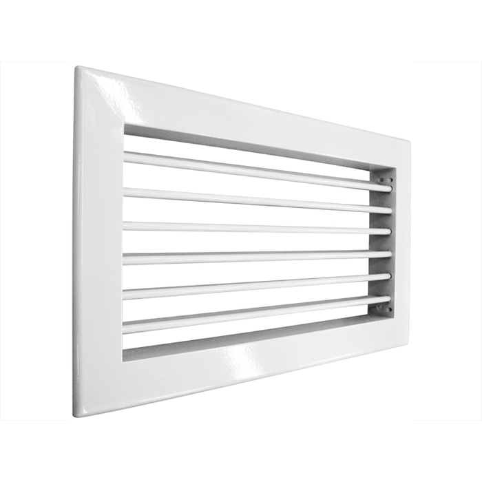 Купить Решетка вентиляционная Р-Г с 400х300 RAL 9016 (белый) с квр недорого со склада в Хабаровске, Якутске, Владивостоке, Южно-Сахалинске, Благовещенске