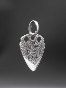 Подвеска медиатор из серебра 925 пробы