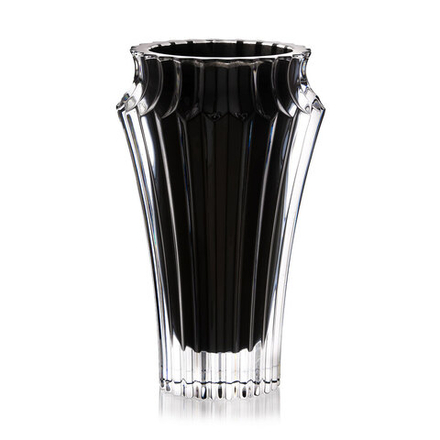 Ваза Rogaska Crown Jewel черная, 25 см