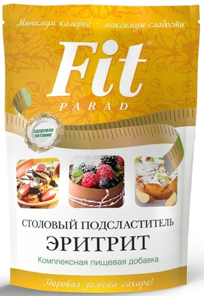 Сахарозаменитель эритрит Fit Parad, 400 г