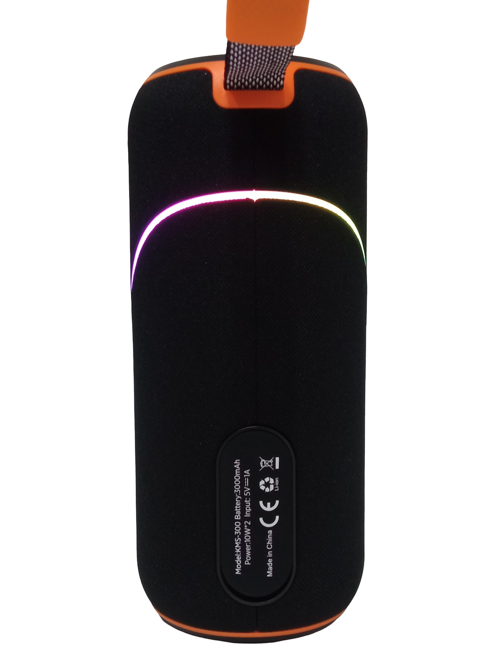 Беспроводная колонка портативная Extra Bass FM,TWS.USB,TFcard LED KMS-300