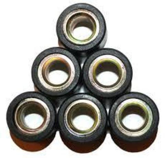 Ролики грузики вариатора сузуки летс / sepia сепия AD50 ( 8 гр.) 17x12