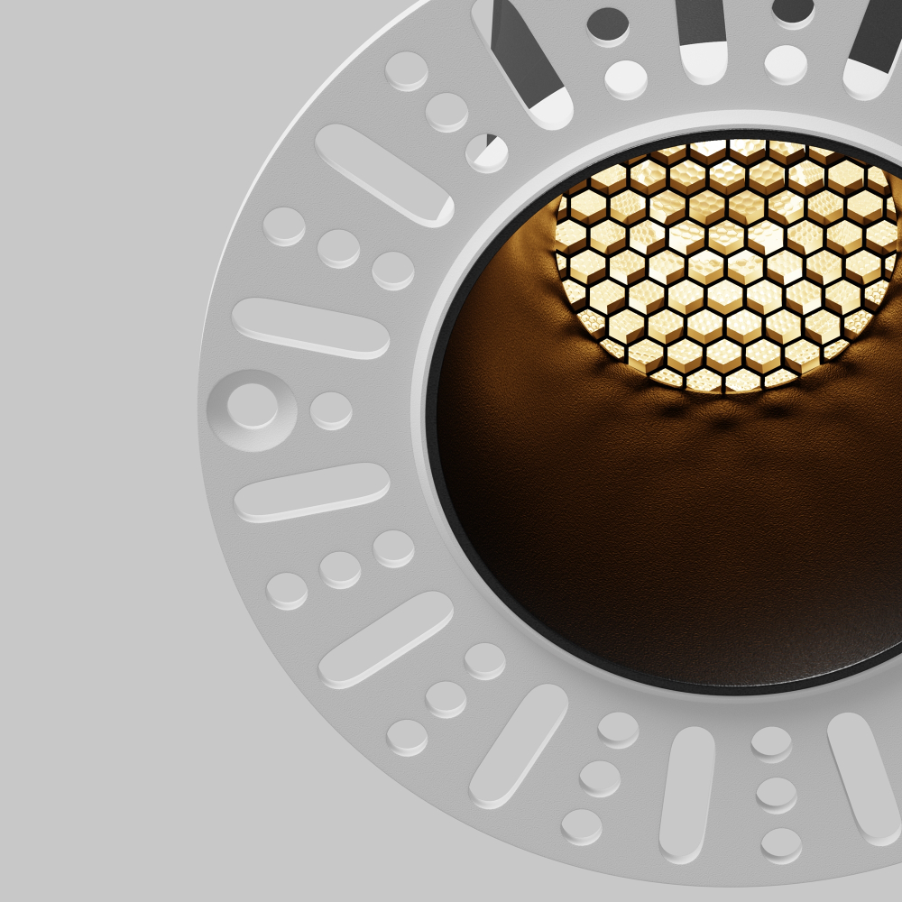 Встраиваемый светодиодный светильник Maytoni Dip DL120-10W-2.7K-TRS-B