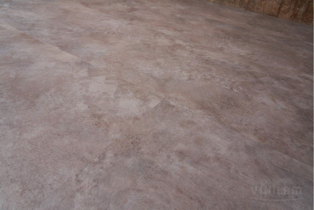 Кварцвиниловая плитка VINILAM CERAMO GLUE Бетон