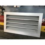 Анодированная наружная вентиляционная решетка алюминиевая Н7-АН