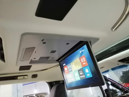 Монитор потолочный моторизированный для Toyota Alphard - ERGO ER15AFL 15,6" (1920х1080 FullHD, Android, 3+32Gb) серый