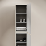 Шкаф-пенал подвесной SANCOS Code, 350х350х1650 мм, цвет белый, арт. PCD35W