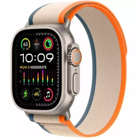 Умные часы Apple Watch Ultra 2 49 мм Titanium Case GPS + Cellular, Orange Beige Trail Loop M/L