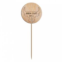 Маркировка-флажок для стейка "WELL DONE" 9,5 см, 100 шт, Garcia de PouИспания