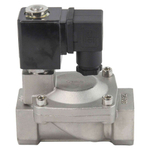 Two way normally closed indirect acting electric solenoid valve Elephant VS2W-401E-PU-NC G EPDM 110/220V, body material - stainless steel AISI 304, seal - EPDM