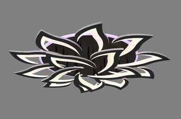 3016/10+5 BK+RGB (1) Люстра MN (RL)