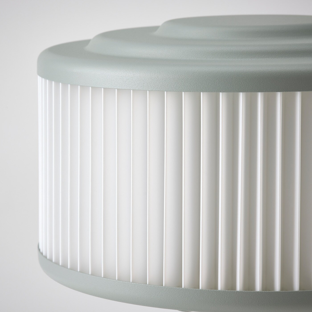 Настольный светильник IKEA REMTANG (РЕМТОНГ), Серо-зеленый, 37 см