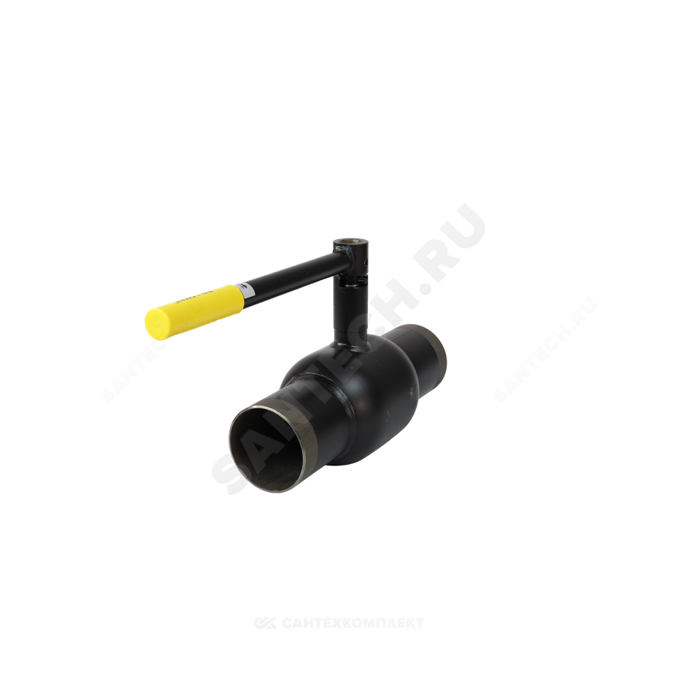 Кран шаровой сталь 09Г2С Ballomax КШТ 60.102 Ду 100 Ру25 п/привар L=390мм BROEN КШТ 60.102.100.А.25