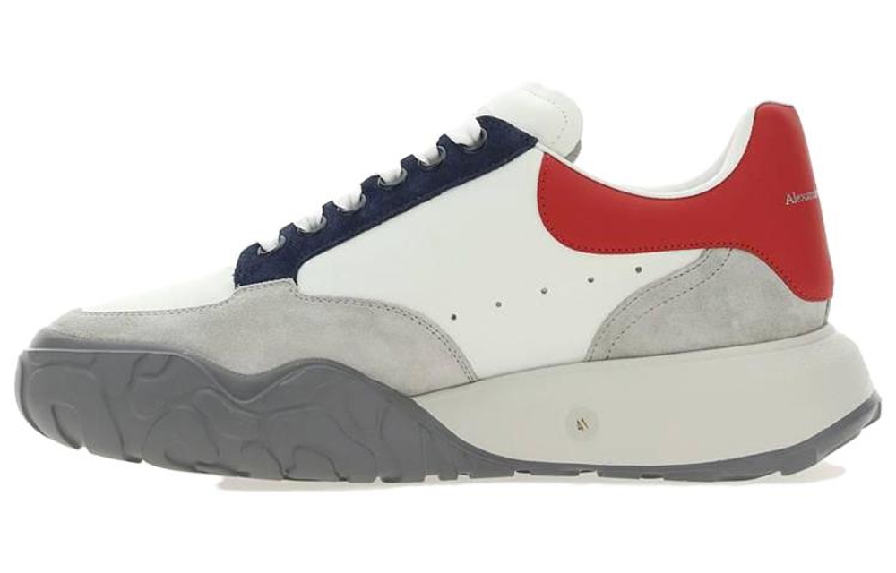 Alexander McQueen Court Trainer "Grey White Red"