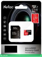 Карта памяти Netac P500 Extreme Pro 16GB с адаптером (NT02P500PRO-016G-R)