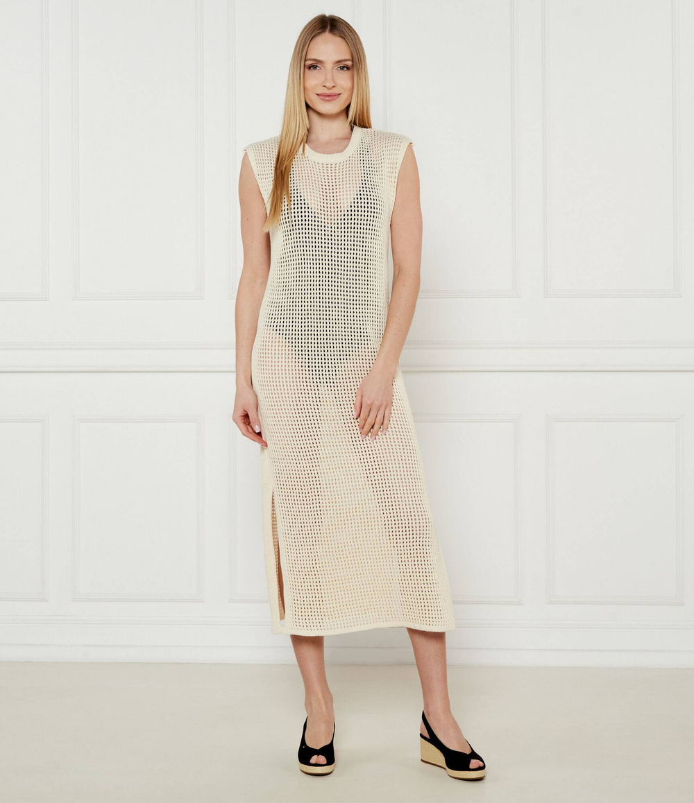 Платье Tommy Hilfiger - бежевый(UW0UW05870)