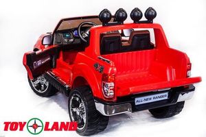 Детский электромобиль Toyland Ford Ranger 2016 красный фото №7