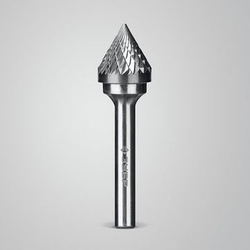 ЗУБР 16х14 мм, тип J (зенкер с вершиной 60°), хв-к 6 мм, твердосплавная борфреза, ПРОФЕССИОНАЛ (28808-16-14)