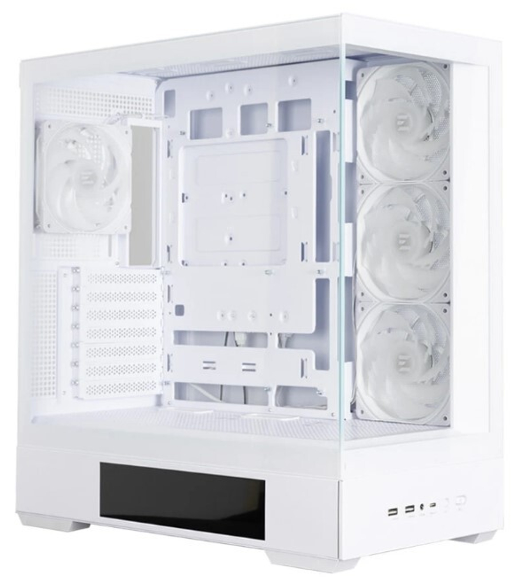 Корпус ATX Zalman P40 DS White