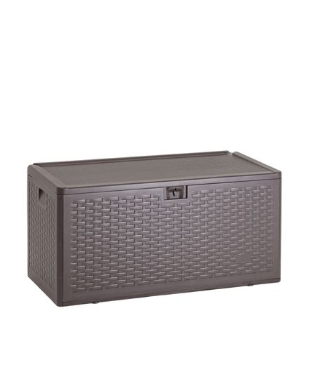 Стол-сундук Кейт пластик 110*55 см 276 л коричневый