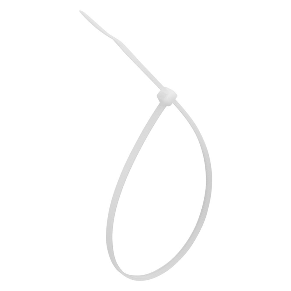 Хомут (стяжка) нейлон 4.8 х 350 бел. (100шт) REXANT 07-0350