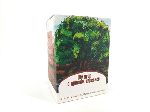 Шу пуэр с древних деревьев 50 гр