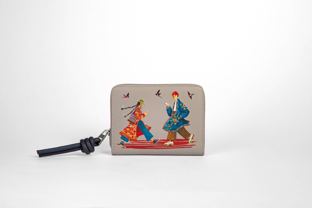 Портмоне Qazaq Soul Asyl натуральная кожа