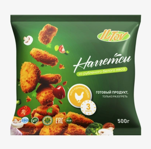 Наггетсы IL-TOV из филе куриной грудки 500 г