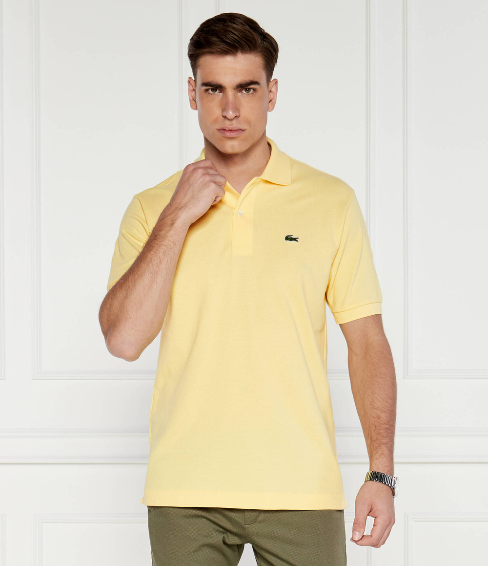 поло Lacoste - желтый(L1212)