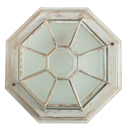 Уличный накладной светильник Arte Lamp A3121PF-1WG