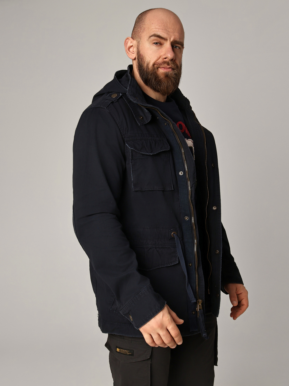 Ветровка плотная хлопковая Abercrombie & Fitch AB269A