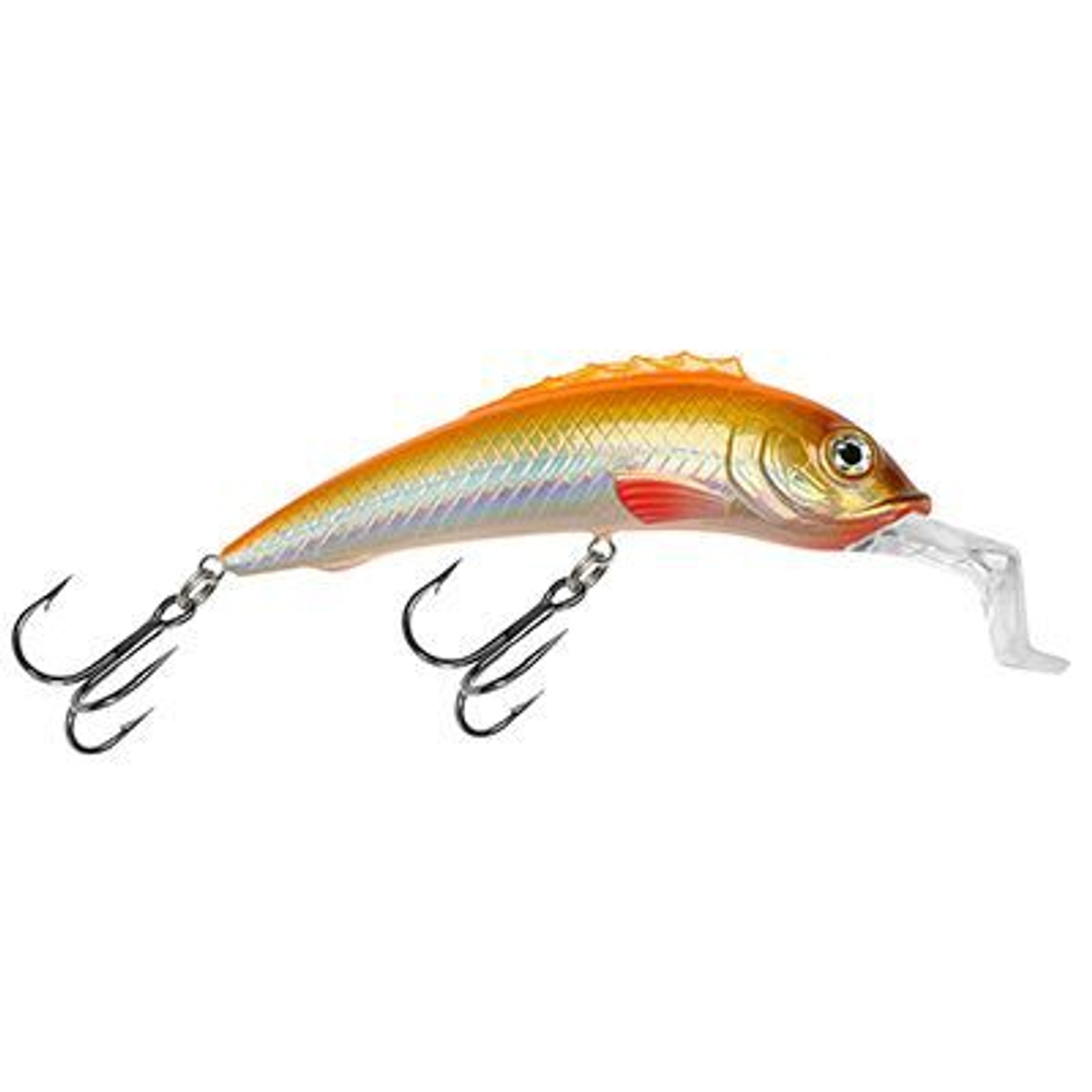 Воблер для рыбалки ЕРШ-2 102mm, цвет 014 (клоун), 1 штука