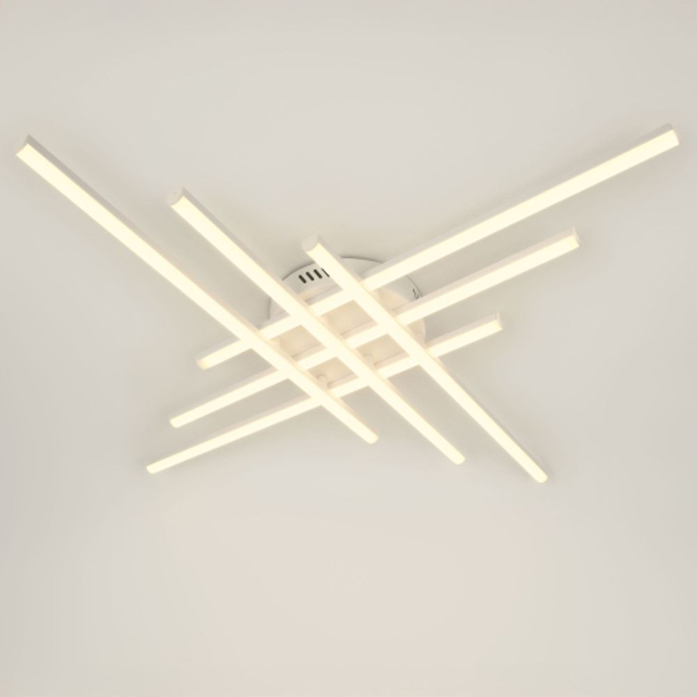 Светильник потолочный светодиодный ЭРА Модерн Nora CLL-1-109W 3K-6,5K RC WH с ДУ белый | Светильники SPB-6 с ДУ