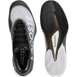 Мужские кроссовки теннисные Lacoste AG-LT25 Lite - black/white