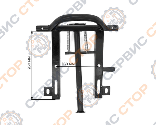 Рама двигателя с подножкой 168/170F
