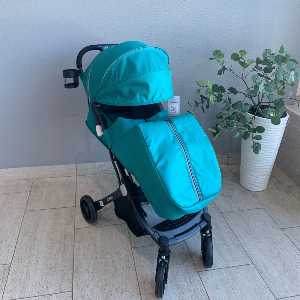 Kоляска детская прогулочная Farfello Comfy Go Comfort (Aquamarine/Аквамарин CG-007)