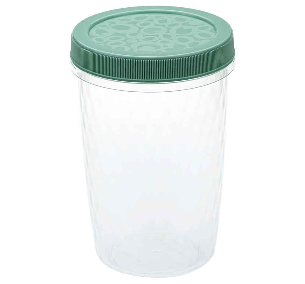 Емкость для продуктов с завинчивающейся крышкой РОЛЛ 0,7л микс (разноцветный) М1472