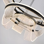 Подвесная люстра Led4U L7706-800-460 BK