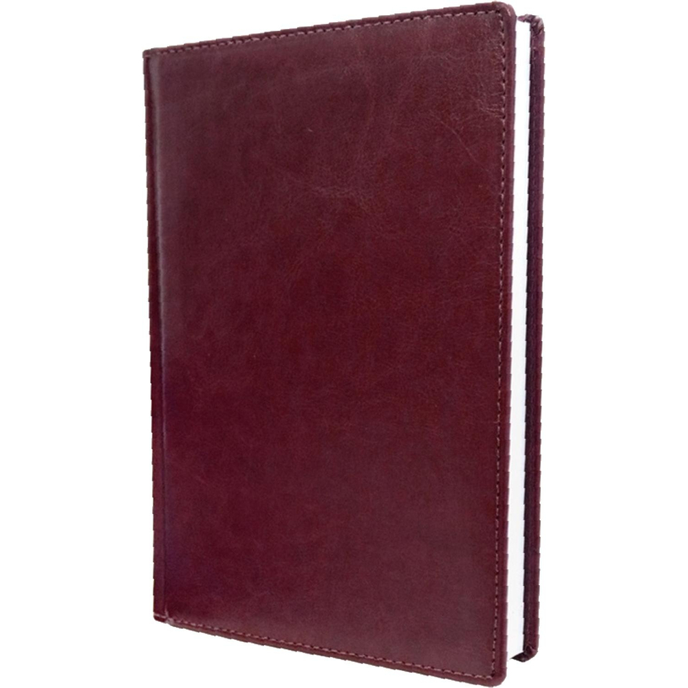 Ежедневник недатированный бордо,А5, 148x218, 352стр, Agenda