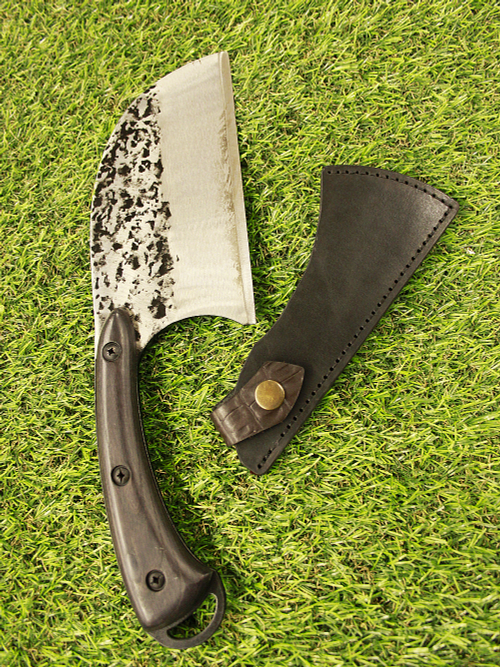 Нож Сербский "Шеф", сталь 40х13 ясень, лезвие 19 см