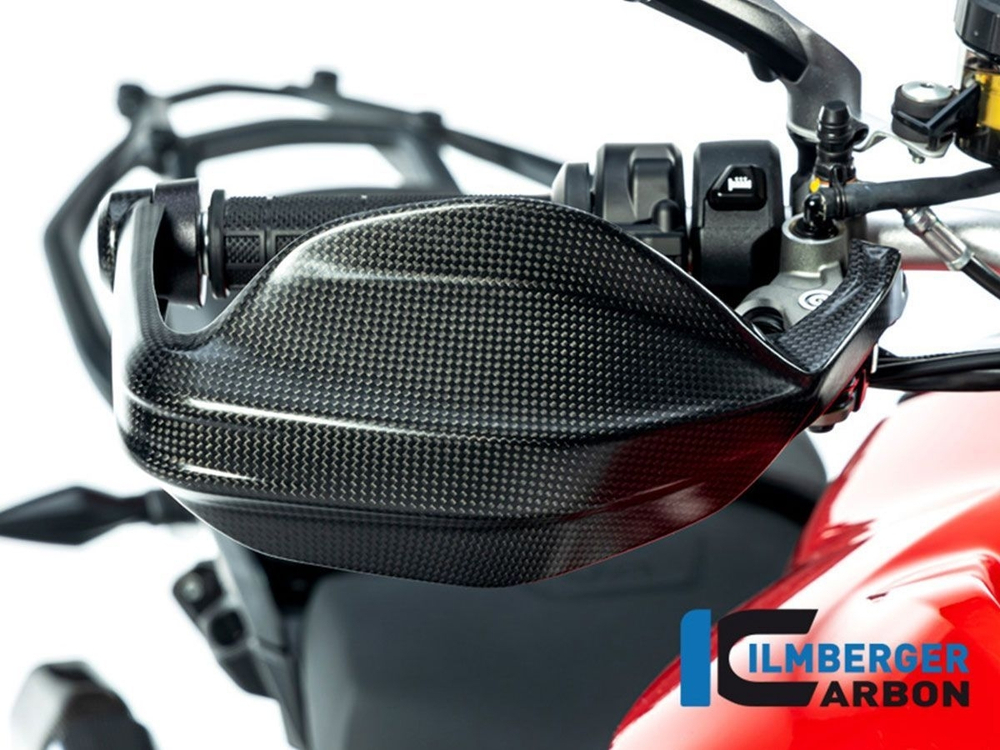 HPR.103.M421M.K ILMBERGER MATT CARBON RH HANDLEBAR PROTECTION (MTS V4)