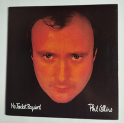 Винтажная виниловая пластинка LP Phil Collins No Jacket Required (USA 1985)